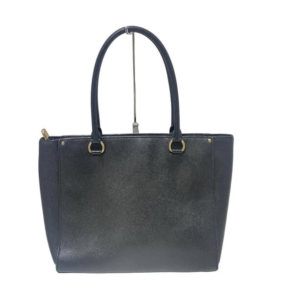 COACH Cross grain leather Avery tote F48629 Black Leather - Tote Bag - Picture 3 of 10